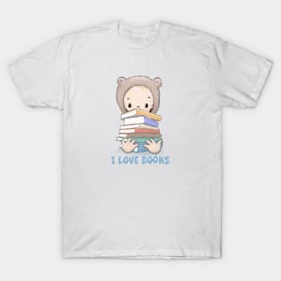 I Love Books T-Shirt